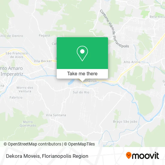 Dekora Moveis map