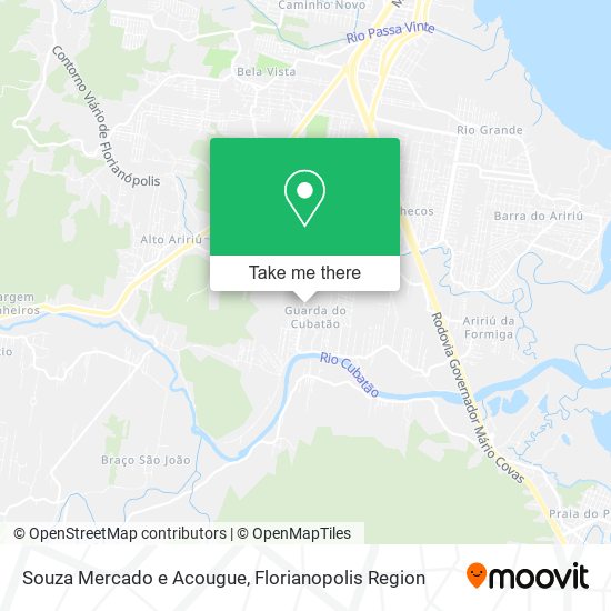 Souza Mercado e Acougue map