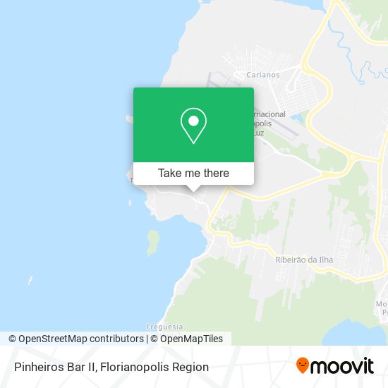 Pinheiros Bar II map