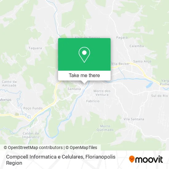 Compcell Informatica e Celulares map