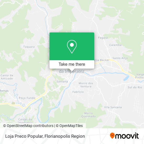 Loja Preco Popular map