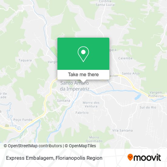 Express Embalagem map