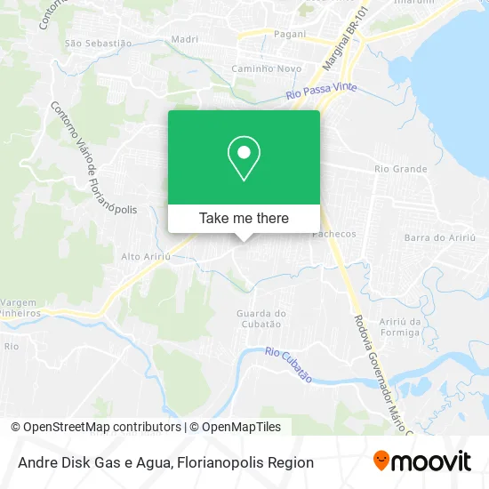 Andre Disk Gas e Agua map