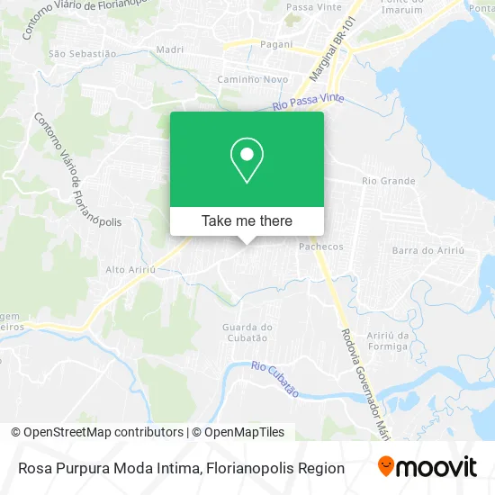 Rosa Purpura Moda Intima map