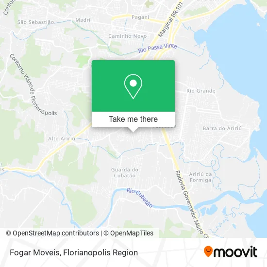 Fogar Moveis map