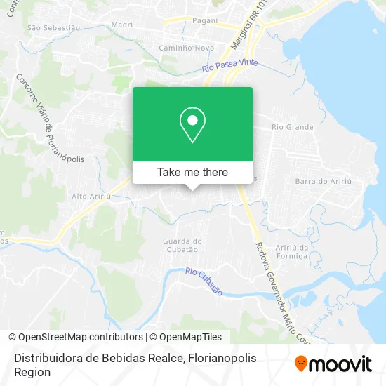 Distribuidora de Bebidas Realce map