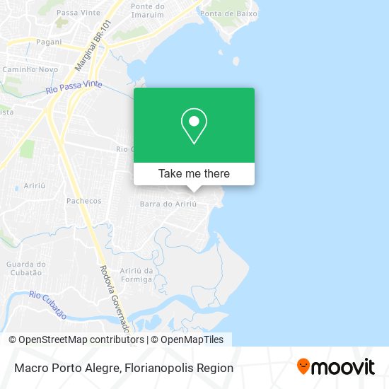 Macro Porto Alegre map