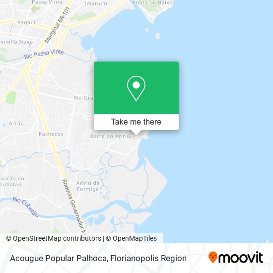 Acougue Popular Palhoca map