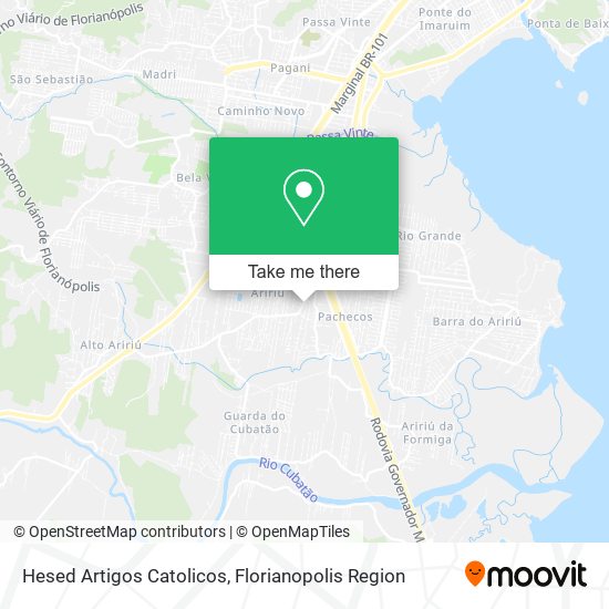 Hesed Artigos Catolicos map