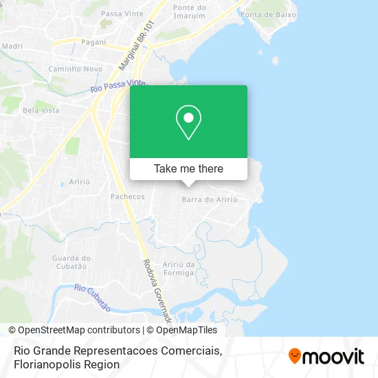 Rio Grande Representacoes Comerciais map