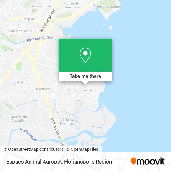 Espaco Animal Agropet map