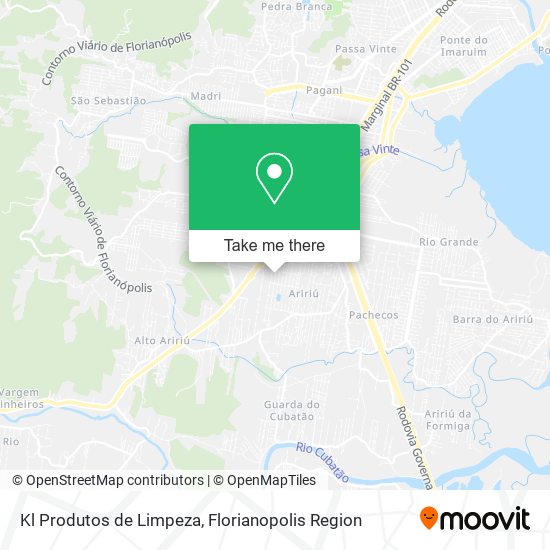 Kl Produtos de Limpeza map
