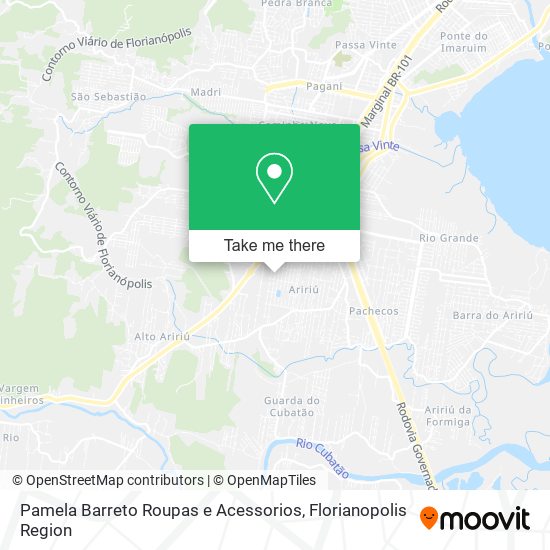 Pamela Barreto Roupas e Acessorios map