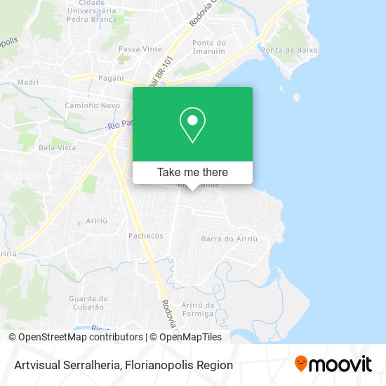 Artvisual Serralheria map