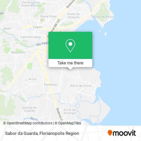 Sabor da Guarda map