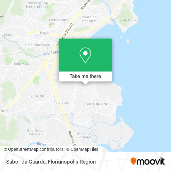 Sabor da Guarda map