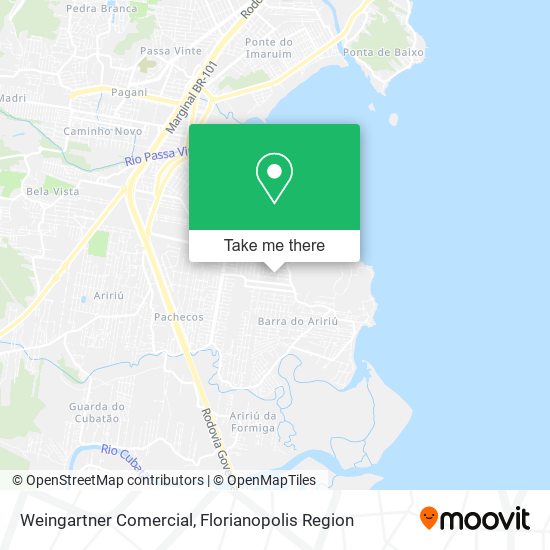 Weingartner Comercial map