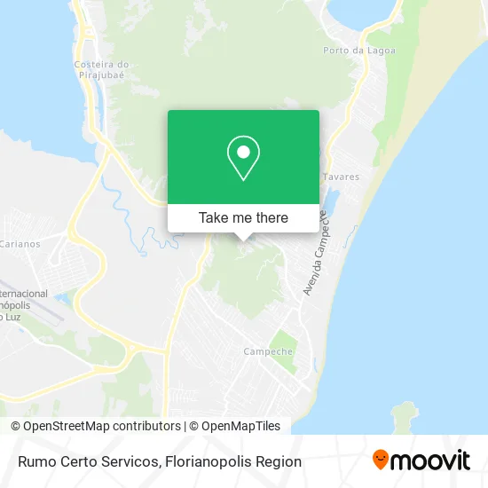 Rumo Certo Servicos map