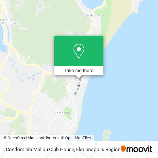 Condominio Malibu Club House map