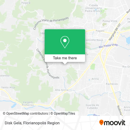 Disk Gela map