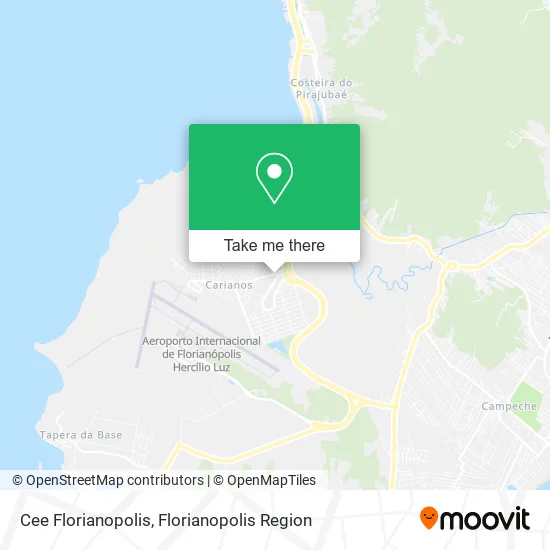 Cee Florianopolis map