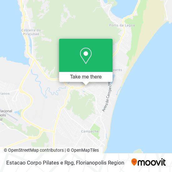 Mapa Estacao Corpo Pilates e Rpg