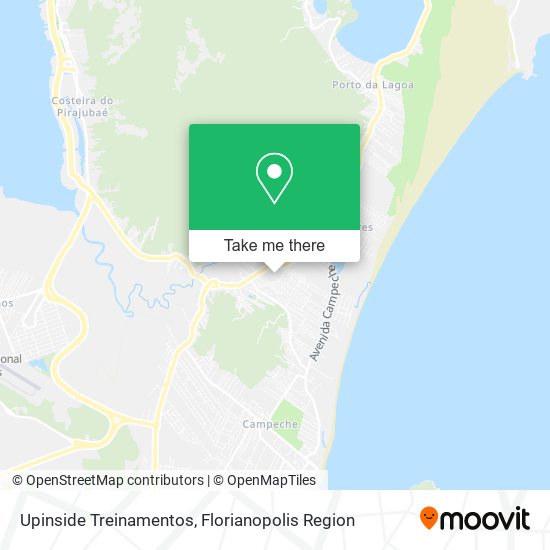 Upinside Treinamentos map