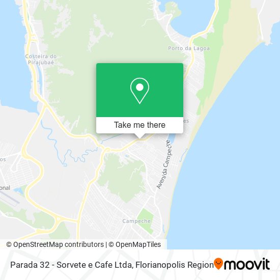 Parada 32 - Sorvete e Cafe Ltda map
