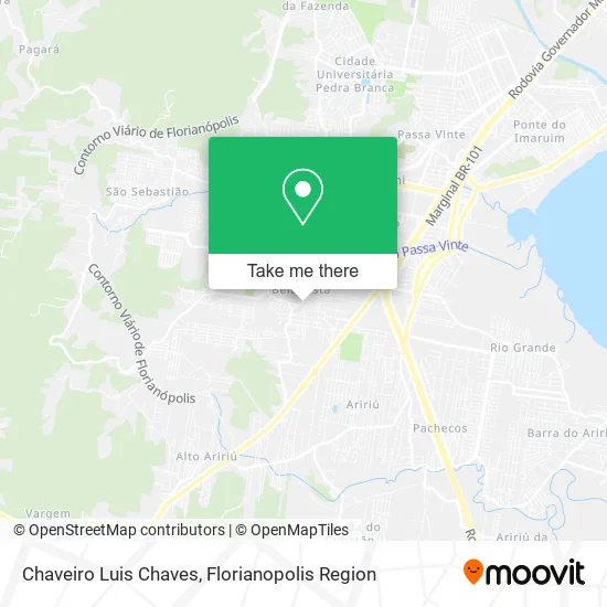 Chaveiro Luis Chaves map