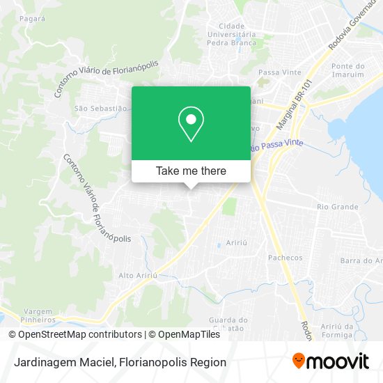 Jardinagem Maciel map