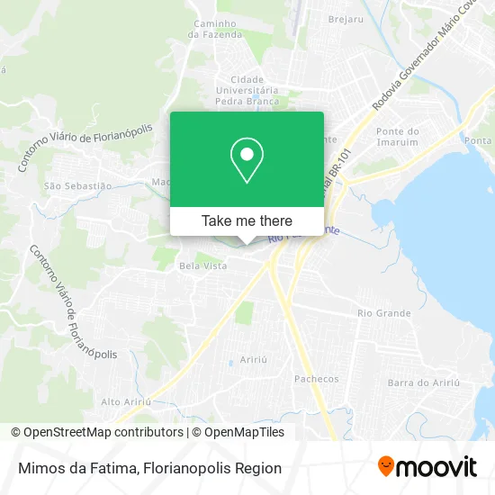 Mimos da Fatima map