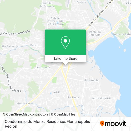 Condominio do Monza Residence map