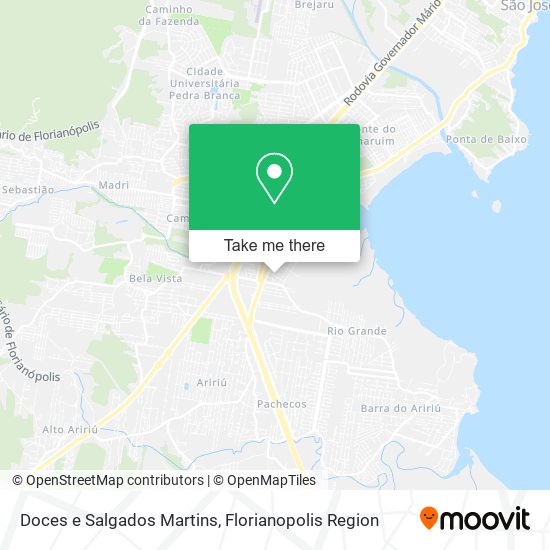 Doces e Salgados Martins map