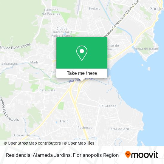 Residencial Alameda Jardins map