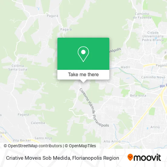 Criative Moveis Sob Medida map