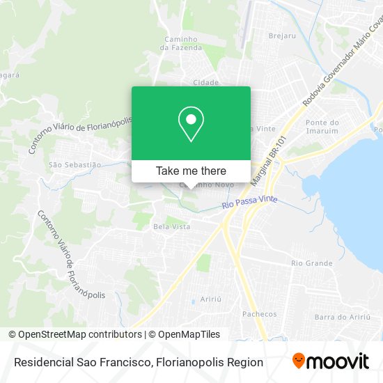 Residencial Sao Francisco map