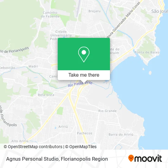Agnus Personal Studio map