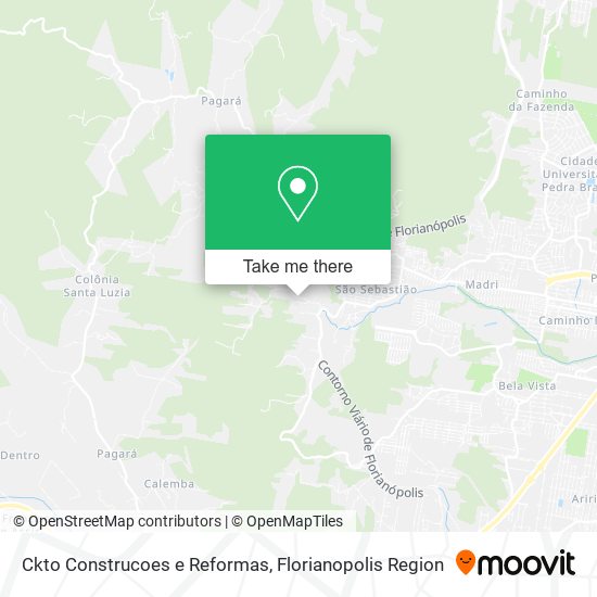 Ckto Construcoes e Reformas map