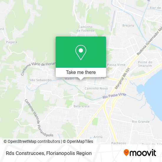 Rds Construcoes map