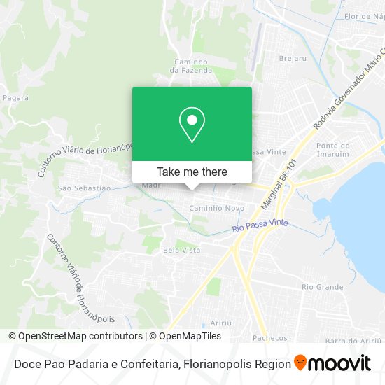 Doce Pao Padaria e Confeitaria map