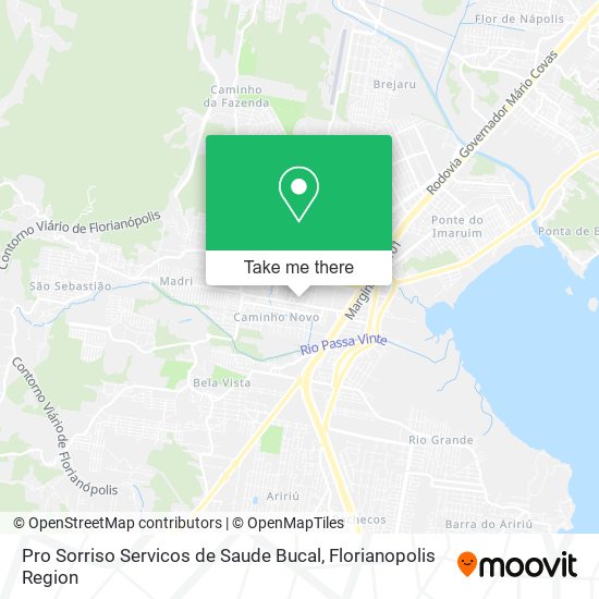 Pro Sorriso Servicos de Saude Bucal map