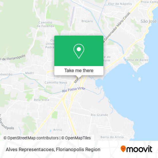 Alves Representacoes map