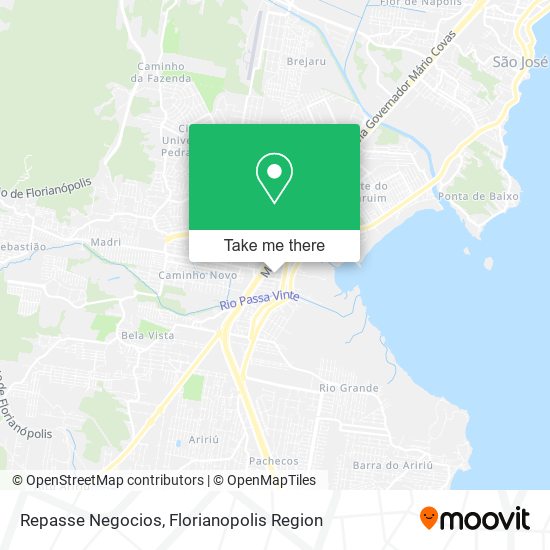 Repasse Negocios map