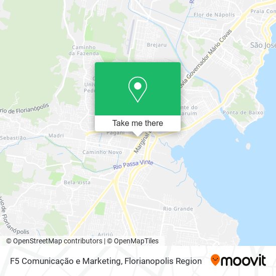 Mapa F5 Comunicação e Marketing