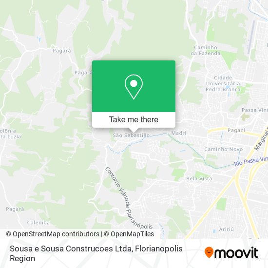 Sousa e Sousa Construcoes Ltda map