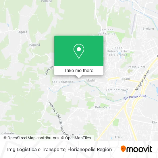 Tmg Logistica e Transporte map