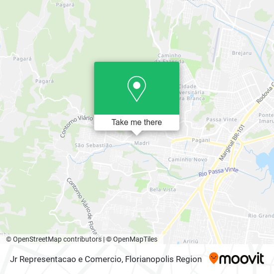 Jr Representacao e Comercio map