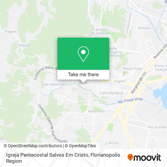 Igreja Pentecostal Salvos Em Cristo map