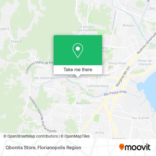 Qbonita Store map