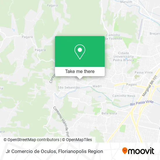 Jr Comercio de Oculos map